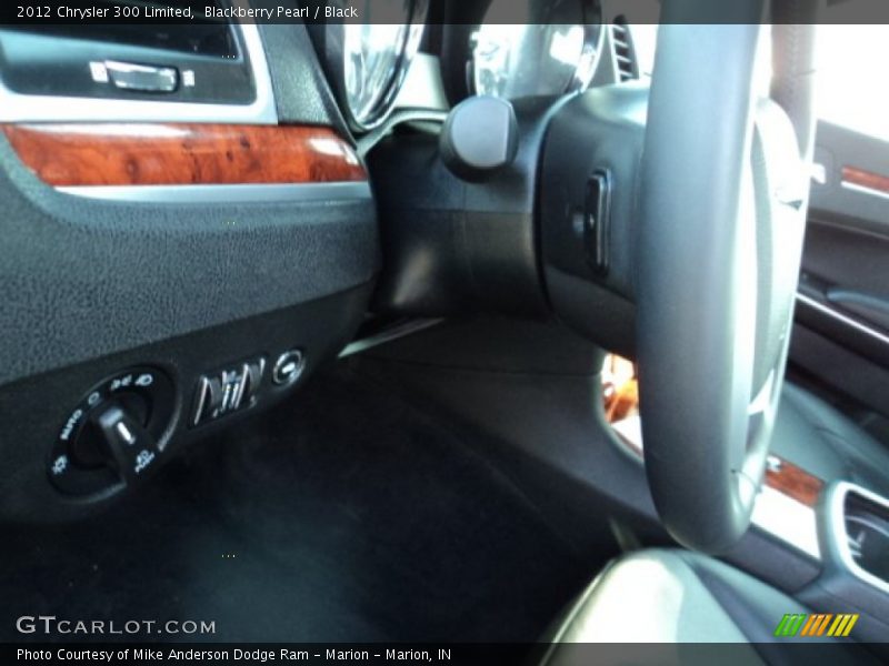 Blackberry Pearl / Black 2012 Chrysler 300 Limited