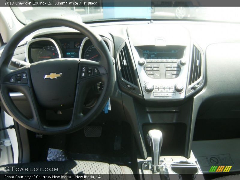 Summit White / Jet Black 2013 Chevrolet Equinox LS