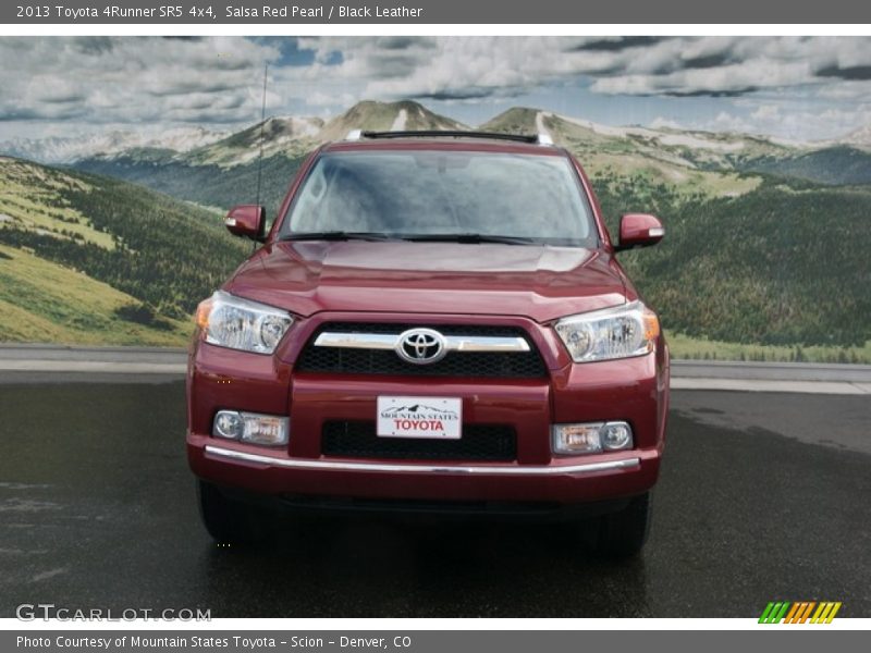 Salsa Red Pearl / Black Leather 2013 Toyota 4Runner SR5 4x4