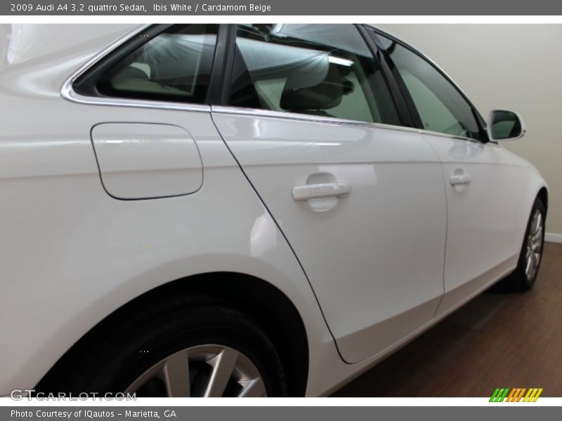 Ibis White / Cardamom Beige 2009 Audi A4 3.2 quattro Sedan