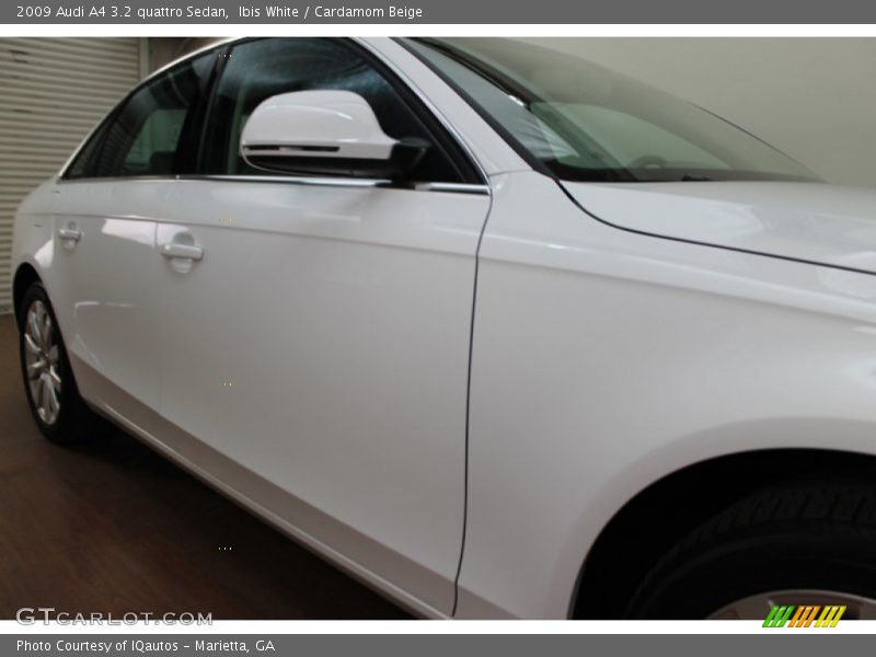 Ibis White / Cardamom Beige 2009 Audi A4 3.2 quattro Sedan