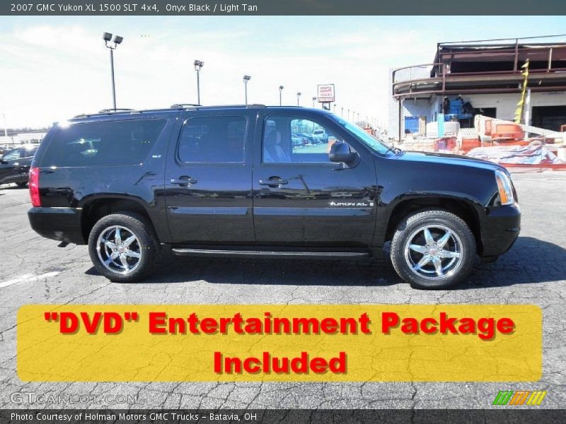 Onyx Black / Light Tan 2007 GMC Yukon XL 1500 SLT 4x4