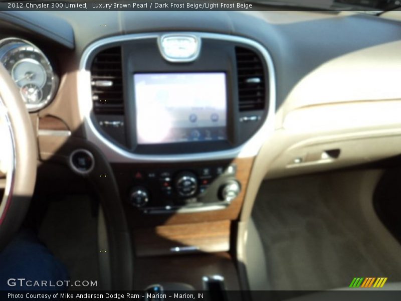 Luxury Brown Pearl / Dark Frost Beige/Light Frost Beige 2012 Chrysler 300 Limited