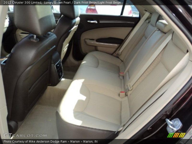Rear Seat of 2012 300 Limited
