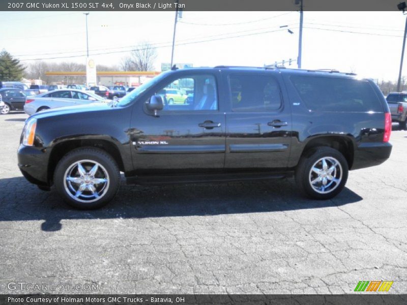 Onyx Black / Light Tan 2007 GMC Yukon XL 1500 SLT 4x4