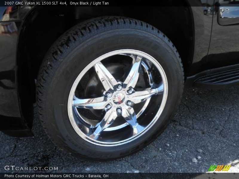 Onyx Black / Light Tan 2007 GMC Yukon XL 1500 SLT 4x4