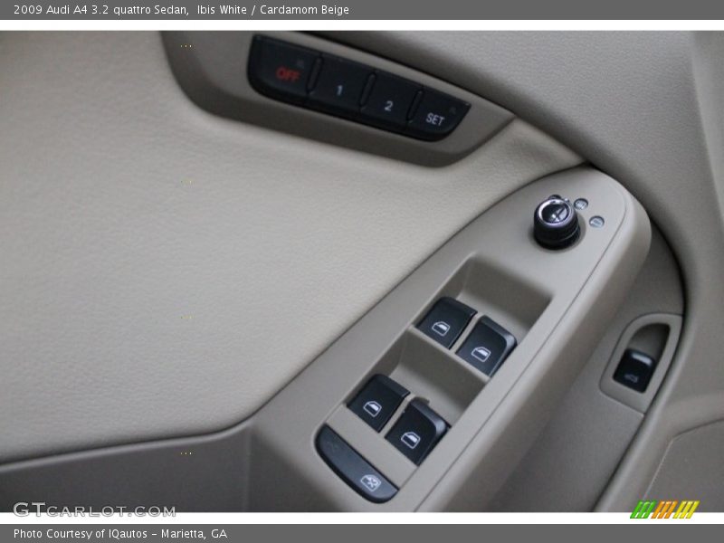 Controls of 2009 A4 3.2 quattro Sedan