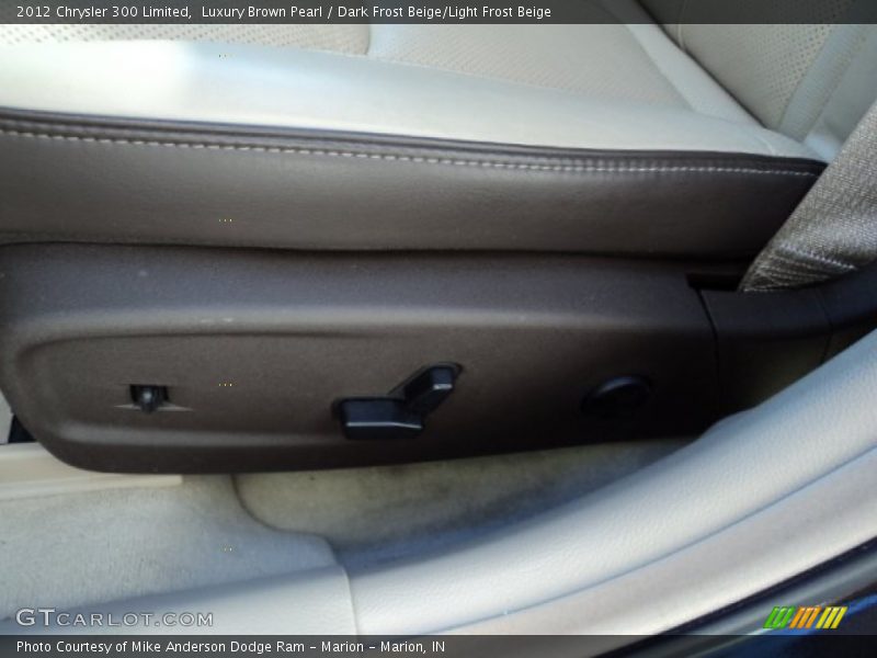 Luxury Brown Pearl / Dark Frost Beige/Light Frost Beige 2012 Chrysler 300 Limited