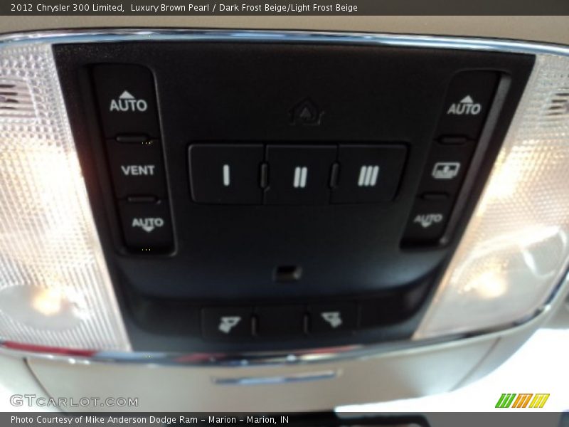 Luxury Brown Pearl / Dark Frost Beige/Light Frost Beige 2012 Chrysler 300 Limited
