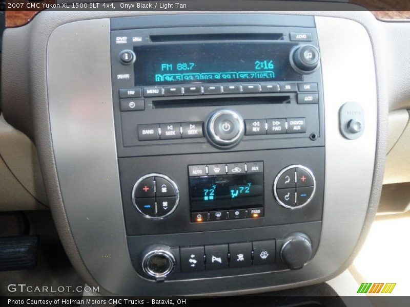Onyx Black / Light Tan 2007 GMC Yukon XL 1500 SLT 4x4