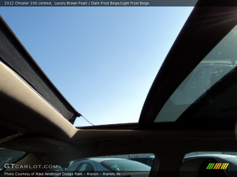 Luxury Brown Pearl / Dark Frost Beige/Light Frost Beige 2012 Chrysler 300 Limited