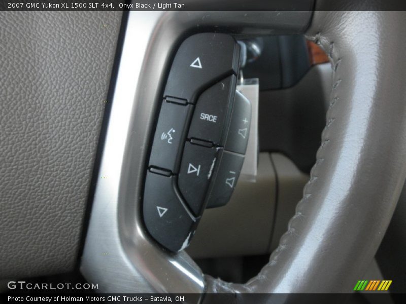Onyx Black / Light Tan 2007 GMC Yukon XL 1500 SLT 4x4