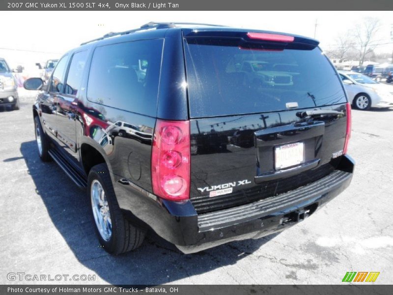 Onyx Black / Light Tan 2007 GMC Yukon XL 1500 SLT 4x4