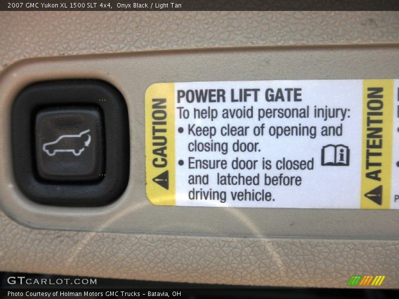 Onyx Black / Light Tan 2007 GMC Yukon XL 1500 SLT 4x4