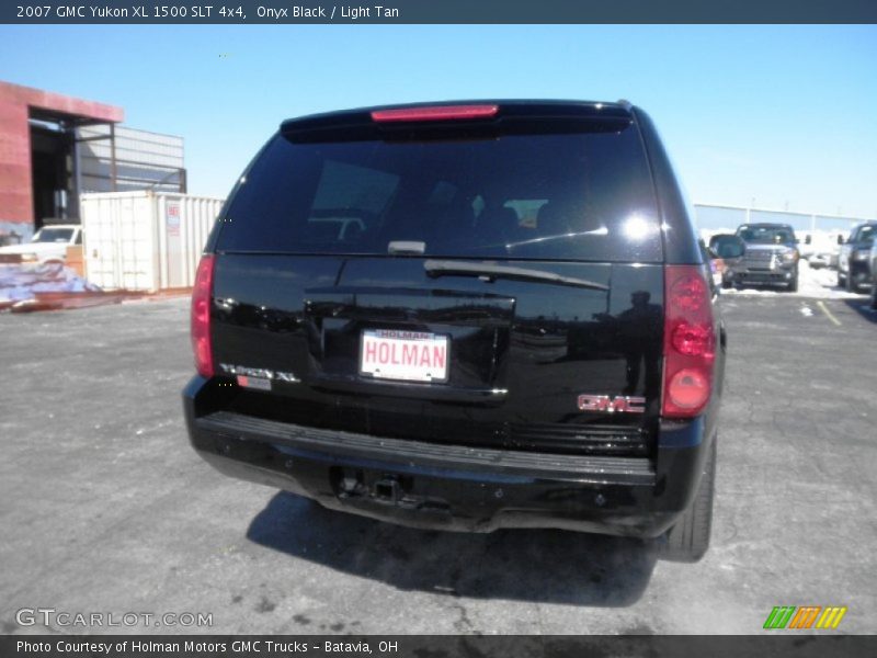 Onyx Black / Light Tan 2007 GMC Yukon XL 1500 SLT 4x4