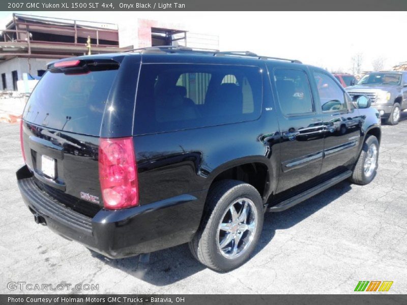 Onyx Black / Light Tan 2007 GMC Yukon XL 1500 SLT 4x4