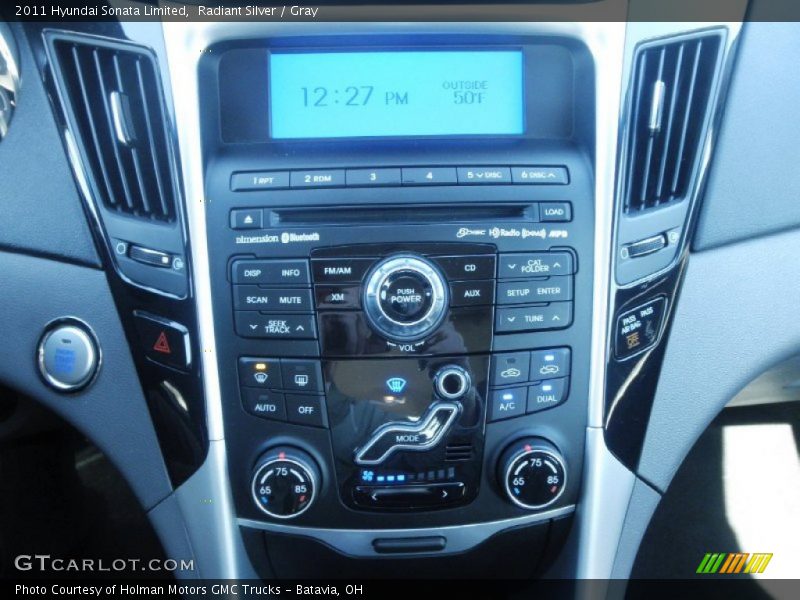 Radiant Silver / Gray 2011 Hyundai Sonata Limited