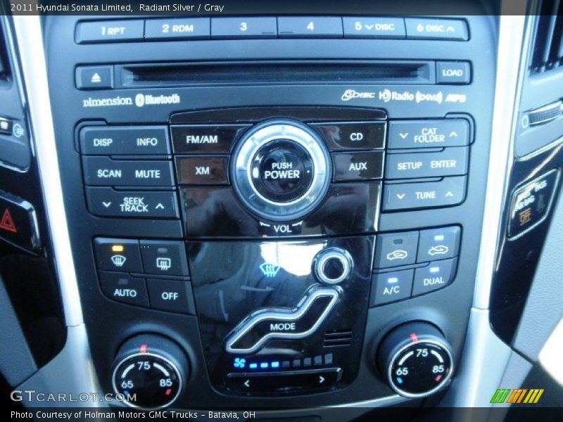Radiant Silver / Gray 2011 Hyundai Sonata Limited