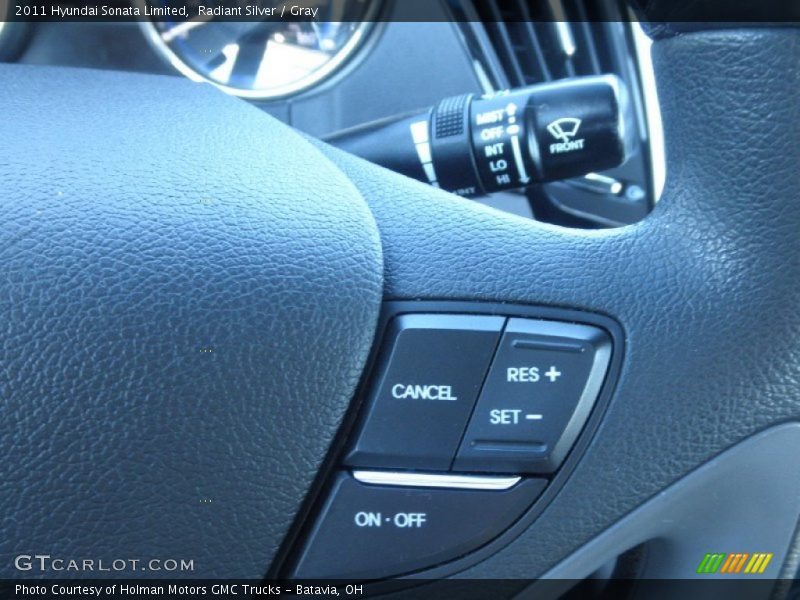 Radiant Silver / Gray 2011 Hyundai Sonata Limited