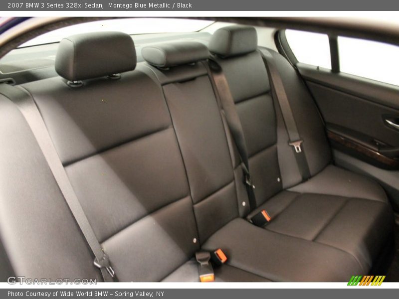 Montego Blue Metallic / Black 2007 BMW 3 Series 328xi Sedan