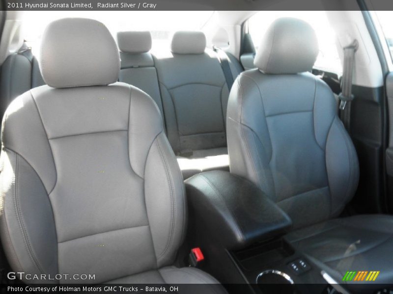 Radiant Silver / Gray 2011 Hyundai Sonata Limited