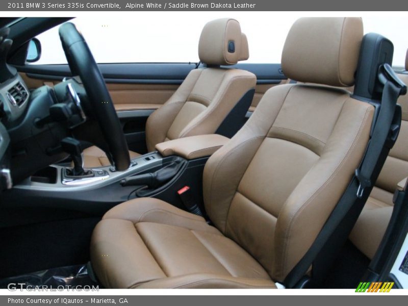 Front Seat of 2011 3 Series 335is Convertible