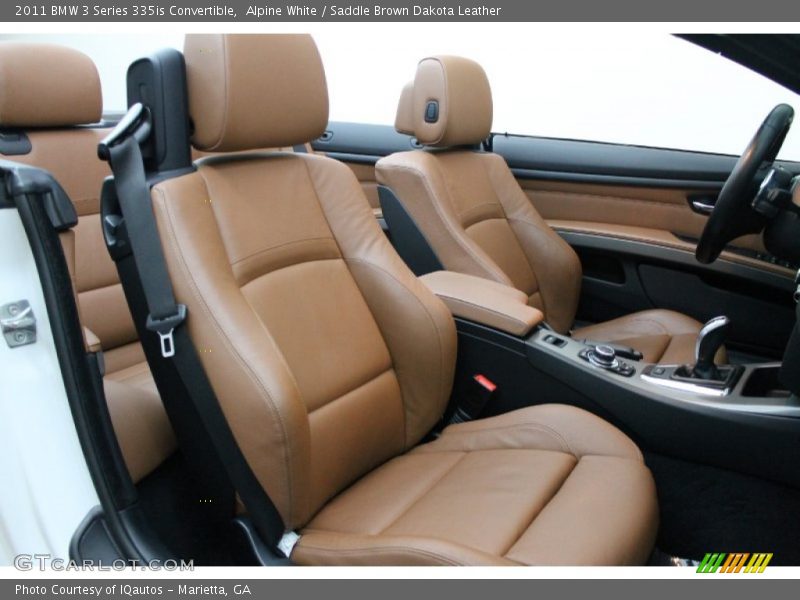 Front Seat of 2011 3 Series 335is Convertible