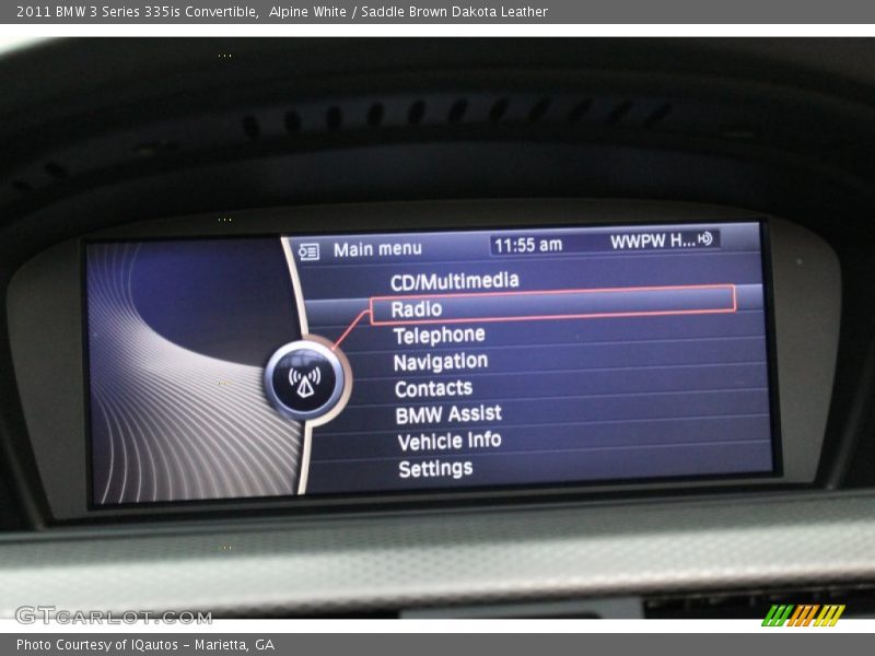 Alpine White / Saddle Brown Dakota Leather 2011 BMW 3 Series 335is Convertible