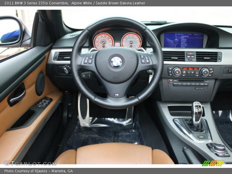 Dashboard of 2011 3 Series 335is Convertible