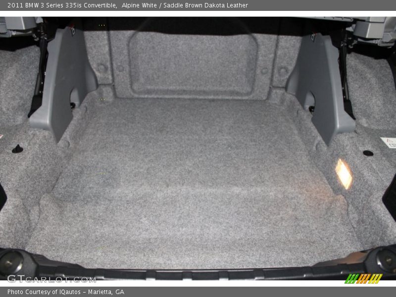  2011 3 Series 335is Convertible Trunk