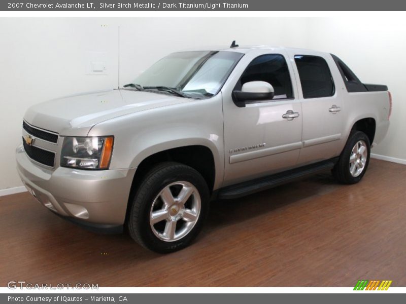 Silver Birch Metallic / Dark Titanium/Light Titanium 2007 Chevrolet Avalanche LT