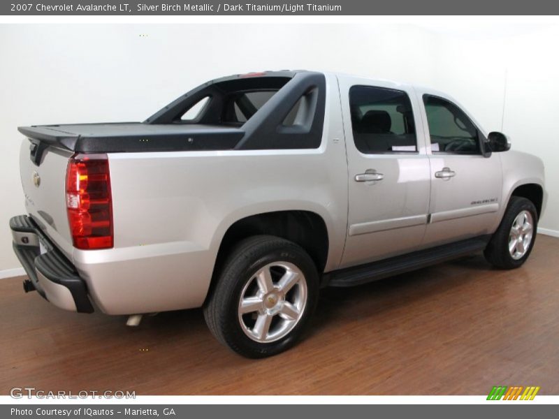 Silver Birch Metallic / Dark Titanium/Light Titanium 2007 Chevrolet Avalanche LT