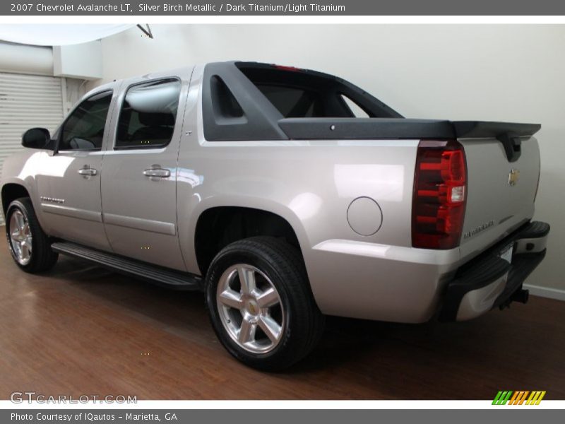 Silver Birch Metallic / Dark Titanium/Light Titanium 2007 Chevrolet Avalanche LT