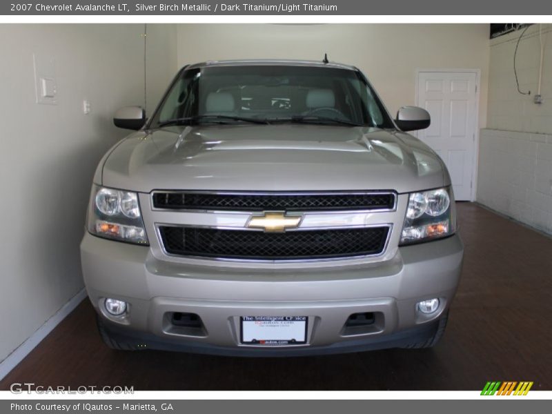 Silver Birch Metallic / Dark Titanium/Light Titanium 2007 Chevrolet Avalanche LT