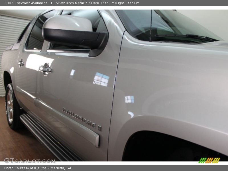 Silver Birch Metallic / Dark Titanium/Light Titanium 2007 Chevrolet Avalanche LT