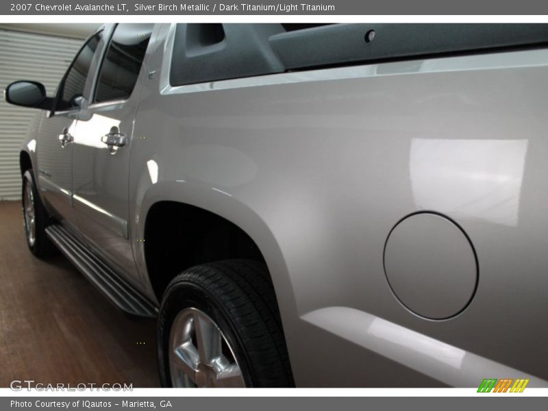 Silver Birch Metallic / Dark Titanium/Light Titanium 2007 Chevrolet Avalanche LT