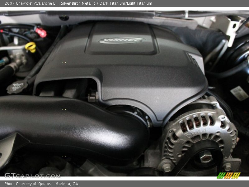 Silver Birch Metallic / Dark Titanium/Light Titanium 2007 Chevrolet Avalanche LT