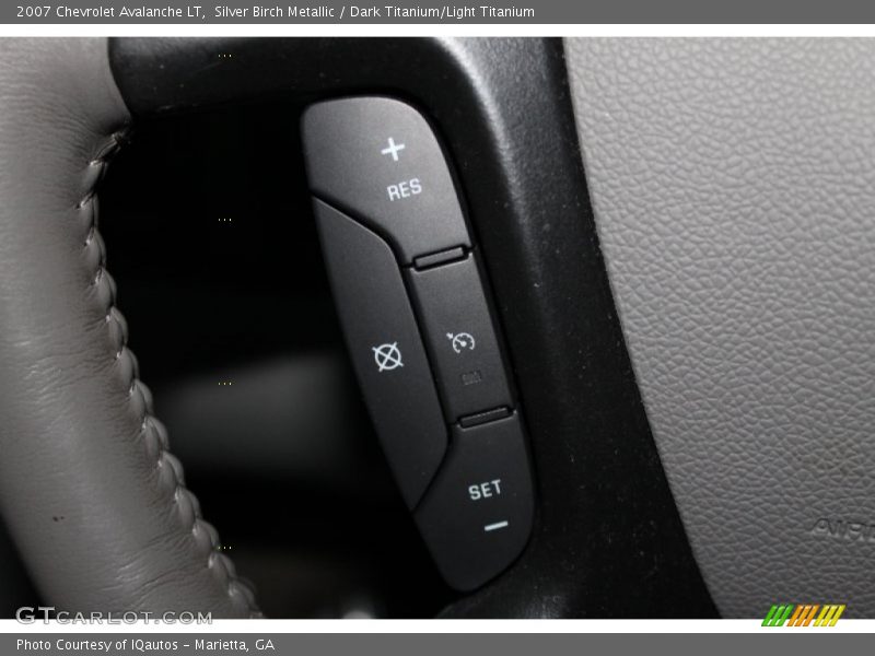 Silver Birch Metallic / Dark Titanium/Light Titanium 2007 Chevrolet Avalanche LT