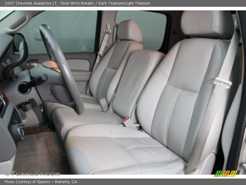 Silver Birch Metallic / Dark Titanium/Light Titanium 2007 Chevrolet Avalanche LT