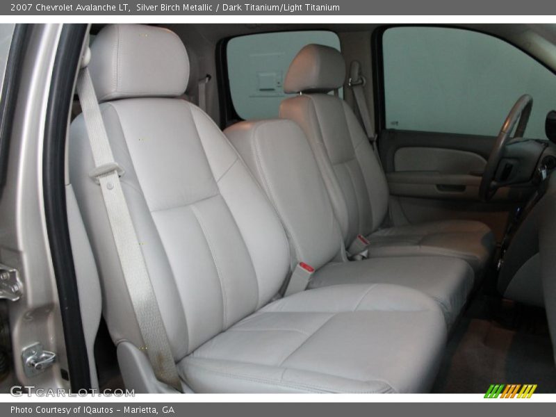 Silver Birch Metallic / Dark Titanium/Light Titanium 2007 Chevrolet Avalanche LT