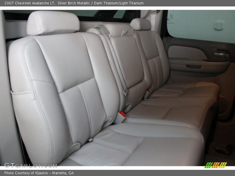 Silver Birch Metallic / Dark Titanium/Light Titanium 2007 Chevrolet Avalanche LT
