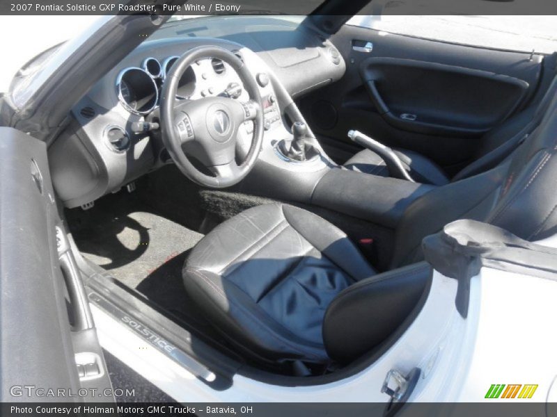  2007 Solstice GXP Roadster Ebony Interior