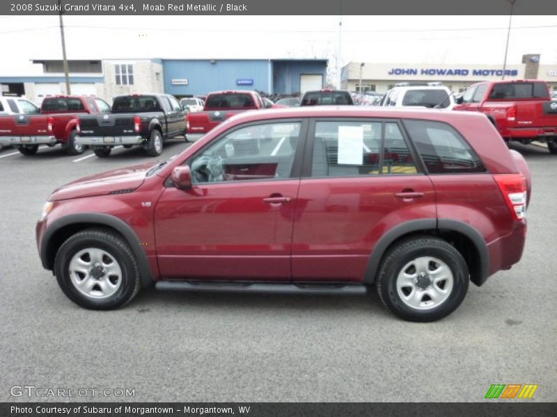 Moab Red Metallic / Black 2008 Suzuki Grand Vitara 4x4