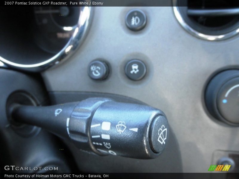 Pure White / Ebony 2007 Pontiac Solstice GXP Roadster