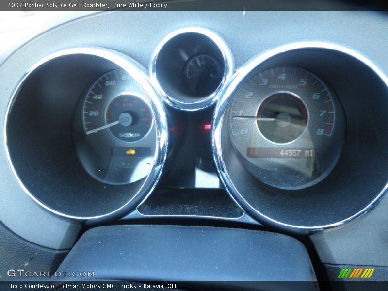 Pure White / Ebony 2007 Pontiac Solstice GXP Roadster
