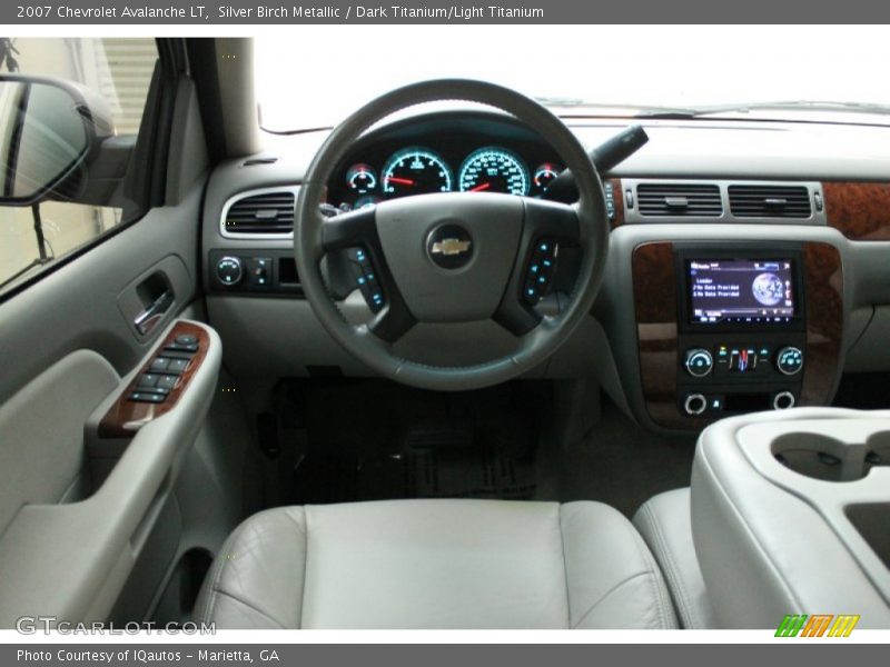 Silver Birch Metallic / Dark Titanium/Light Titanium 2007 Chevrolet Avalanche LT