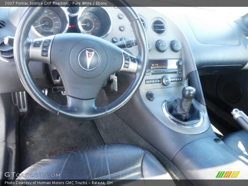 Pure White / Ebony 2007 Pontiac Solstice GXP Roadster