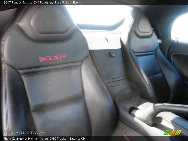 Pure White / Ebony 2007 Pontiac Solstice GXP Roadster
