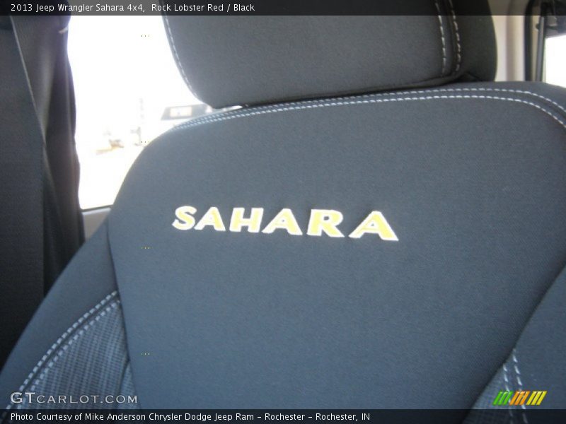 Rock Lobster Red / Black 2013 Jeep Wrangler Sahara 4x4