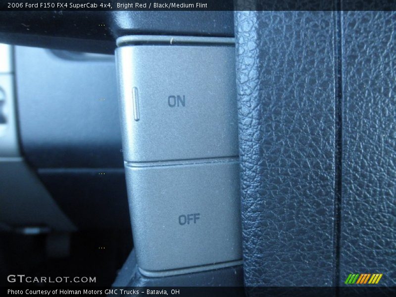 Bright Red / Black/Medium Flint 2006 Ford F150 FX4 SuperCab 4x4